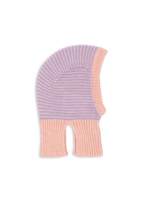 Konges Sløjd Berle Strikket Balaclava Purple Pink Dolphin  Purple/Pink Dolphin 12-18 months  Lilla  12-18 måneder  kvinde