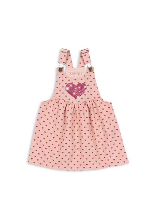 Konges Sløjd GOTS Nola Spencer-kjole Med Pailletter Berry Coeur  Berry Coeur 12 months  Lyserød  12 måneder  kvinde