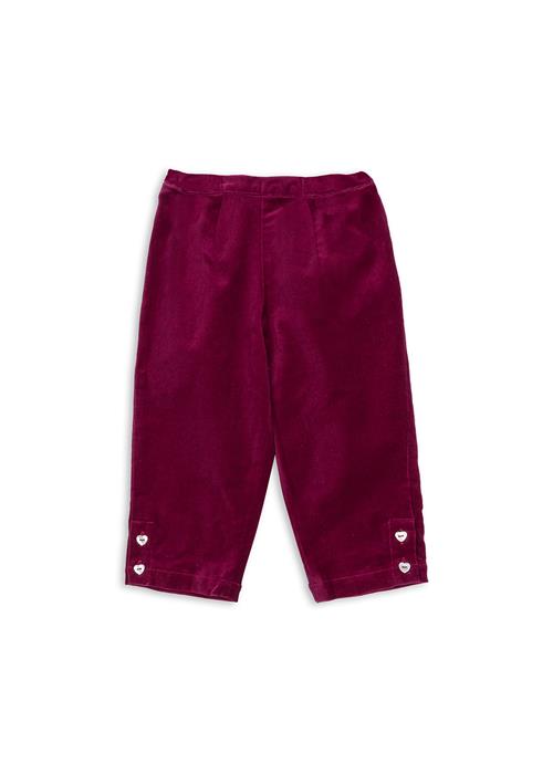 Konges Sløjd Barbara Bukser Sangria  Sangria 5-6 Y  Rød  5-6 år  kvinde