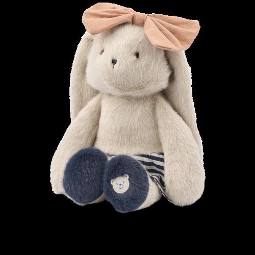 Liewood Babette Bamse Mist / Navy Stripe Mix  Teddy Bear-OS  Marineblå  One Size  kvinde