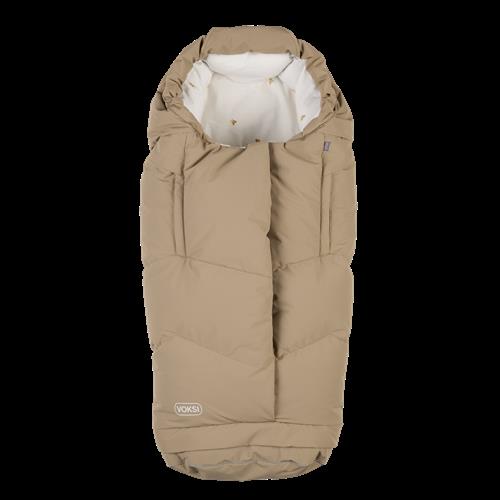 Voksi City North Fodpose - Ekstra Varm Dark Sand  Dark Sand-0-4 Y Wool Creme  0-4 år 0-48 Months unisex