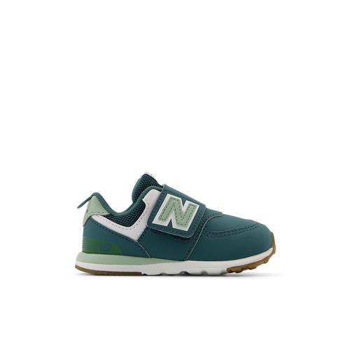 New Balance 574 Kids NEW-B Hook & Loop Sneakers New Spruce  New Spruce 24 EU    24 EU  mand