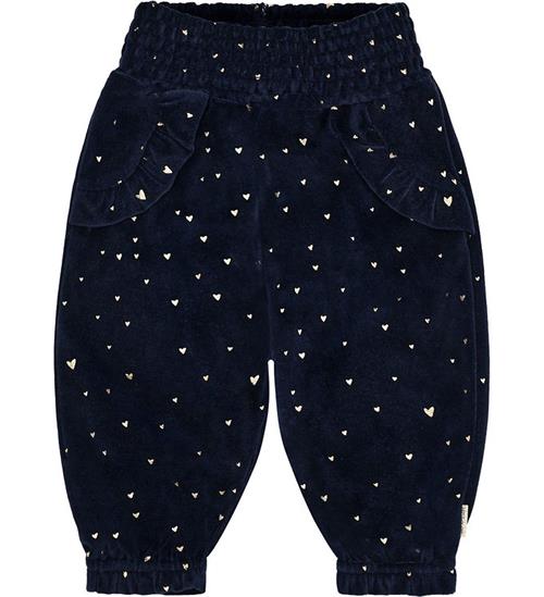 Hust and Claire Bukser - Velour - HCTrine - More Navy m. Guld Hj