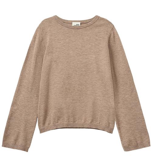 Sofie Schnoor Bluse - Uld - Strik - Vivosy - Deer Melange