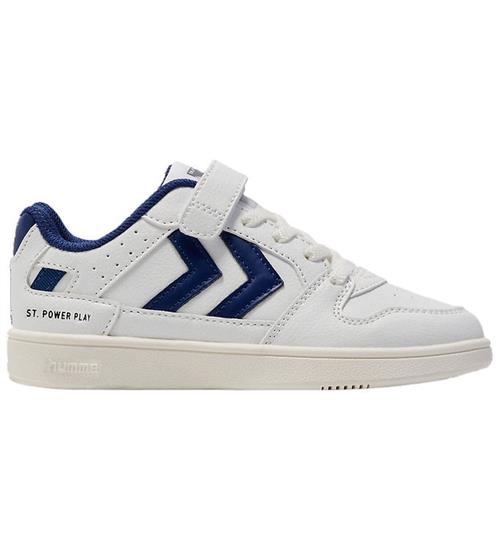 Hummel Sko - ST Power Play JR - Hvid/Blå