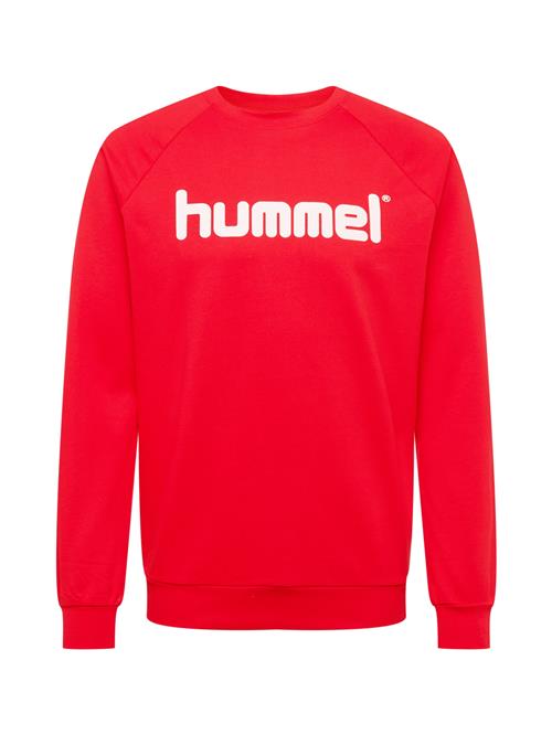 Hummel Sportsweatshirt  brandrød / hvid