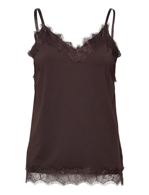 Top From Freequent In A Light Material. The Top Has A Simple Silhouette With Nar FREE/QUENT Brown