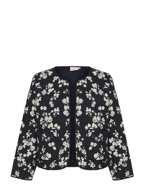 Se Kavalia Jacket Kaffe Navy ved Booztlet