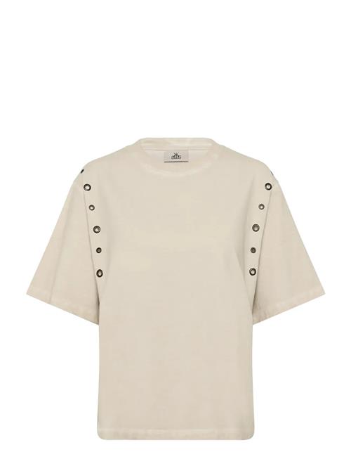 Kbbecilla Tee Karen By Simonsen Cream