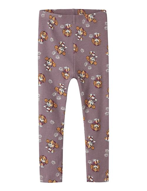 Nmfsanina Paw Legging Cplg Name It Purple