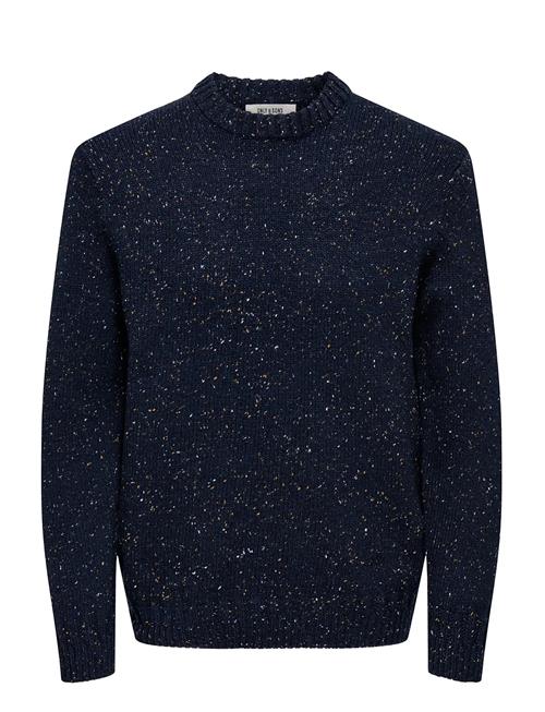 Onsbirky Reg Nap Crew Knit ONLY & SONS Navy