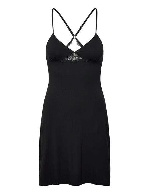 Sd Jersey Lace Back Detail Hunkemöller Black