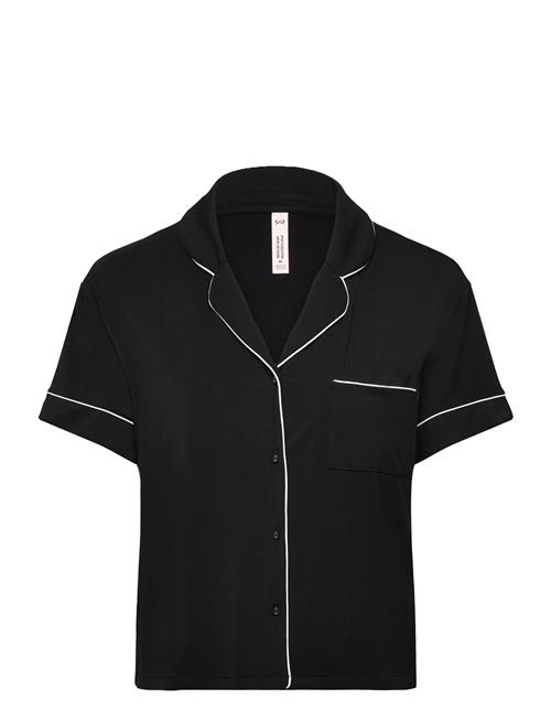 Jacket Ss Jersey Essential Hunkemöller Black