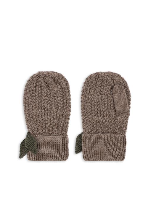 Konges Sløjd Fruity Mittens Bunny Brown Melange Fruity Mittens Bunny Brown Melange 12-18M  Brun  12-18 måneder  unisex