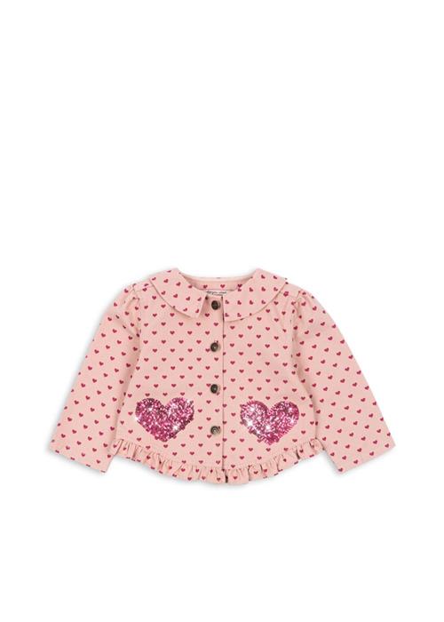Konges Sløjd Nola Sequin Shirt Jacket Gots Berry Coeur Berry Coeur 5-6 Y  Lyserød  5-6 år  kvinde