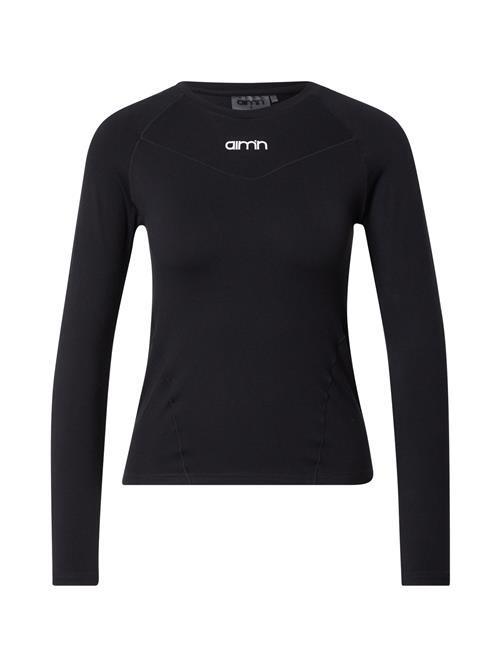 Aim'n Funktionsbluse  sort / hvid