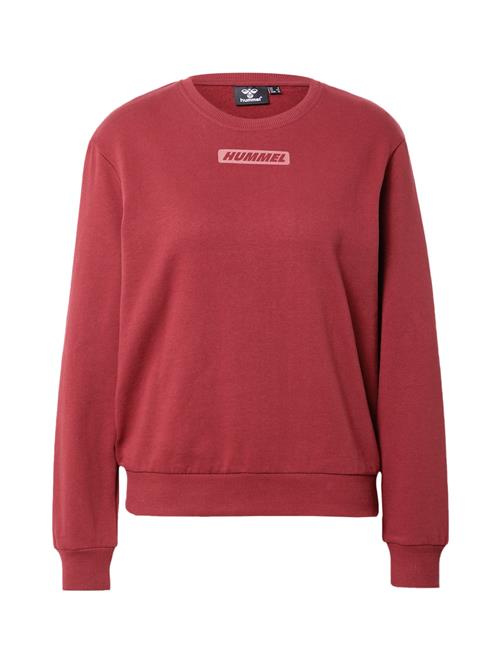 Hummel Sportsweatshirt 'TE ELEMENT'  lyserød / bordeaux / hvid