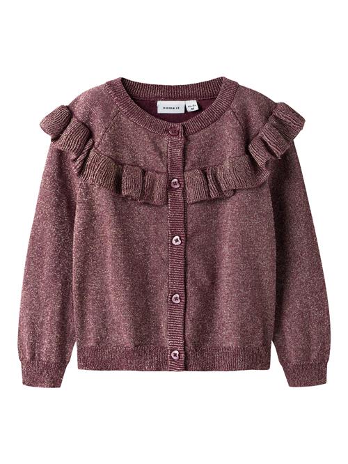 NAME IT Glimmer Cardigan Refraja Burgundy