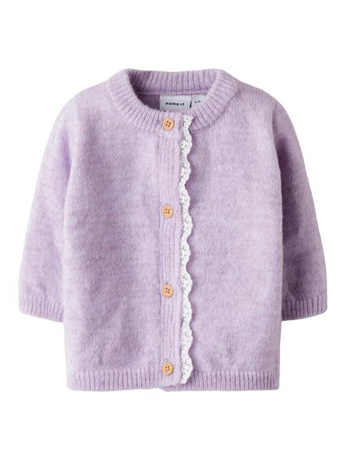 NAME IT Blonde Cardigan Rikimmi Keepsake Lilac