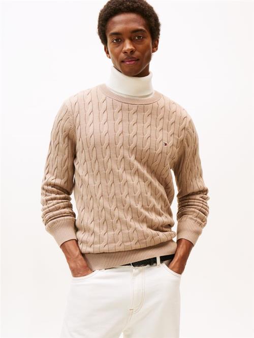 CLASSIC CABLE CREW NECK