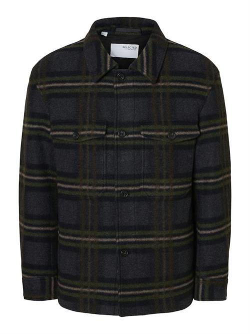 SLHMITCH WOOL BLEND SHACKET NOOS