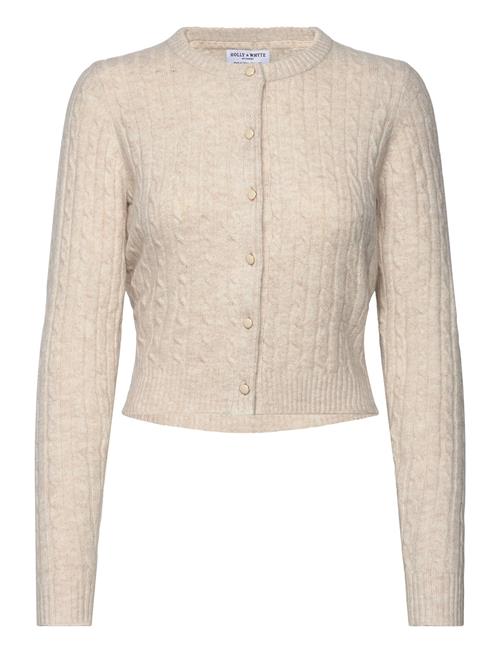 Se Cardigan Clarissa Lindex Beige ved Booztlet