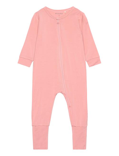 Nightsuit Ls Minymo Pink