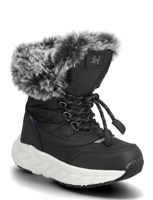 Solna Leaf Black