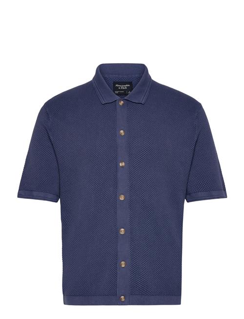 Anf Mens Sweaters Abercrombie & Fitch Blue