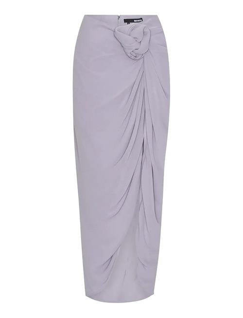 Crepe Knot Skirt ROTATE Birger Christensen Purple