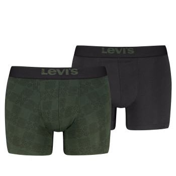 Levis 2P Denim Inspired Boxer Grøn bomuld Large Herre