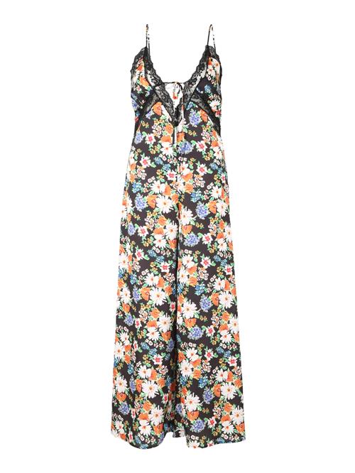 Nasty Gal Petite Sommerkjole  grøn / orange / sort / hvid