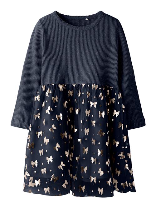 NAME IT Langærmet Kjole Rosally Navy Blazer