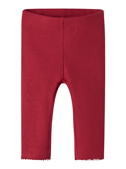 NAME IT Glimmer Leggings Rosally Jester Red