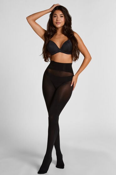 Hunkemöller Strømpebukser, 60 denier, Velvet Touch Sort
