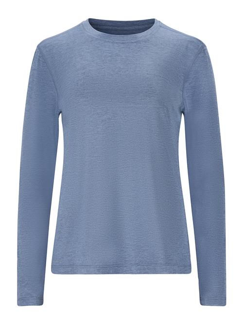 Alvaly W Melange L/S Tee Endurance Blue