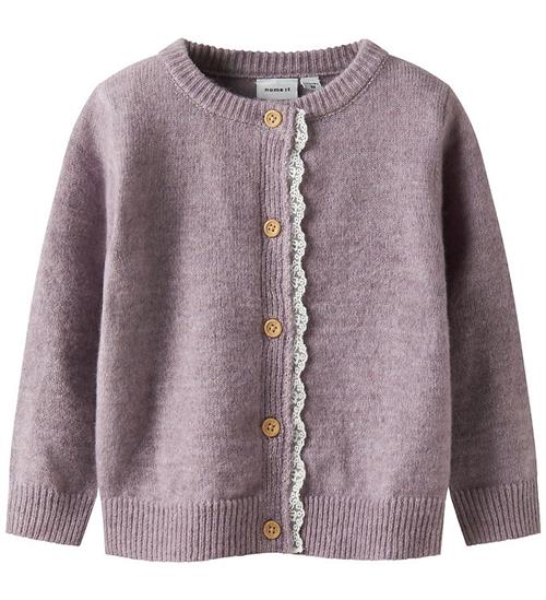 Name It Cardigan - Strik - NmfRikimmi - Keepsake Lilac