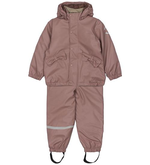 Mikk-Line Regntøj - PU - Animal - Twilight Mauve