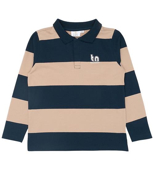 The New Polobluse - Piqué - TnRhett - Navy Blazer Striped