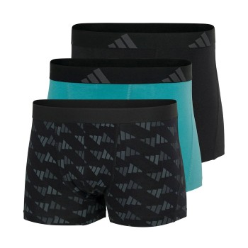 adidas 3P Active Flex Cotton Trunk Grå/Sort bomuld Small Herre