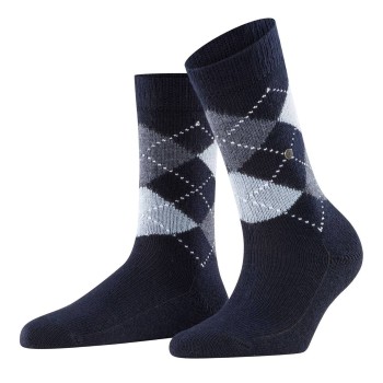 Burlington Strømper Whitby Women Socks Marineblå Str 36/41 Dame