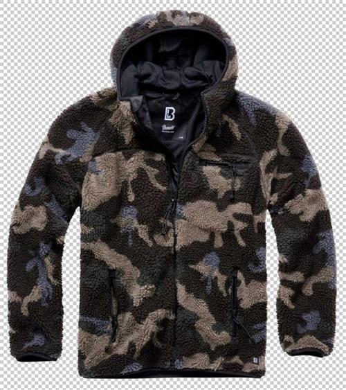 Brandit Fleecejakke  beige / brun / sort