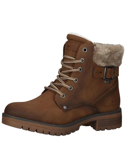 Se TOM TAILOR Snørestøvletter  brun ved About You