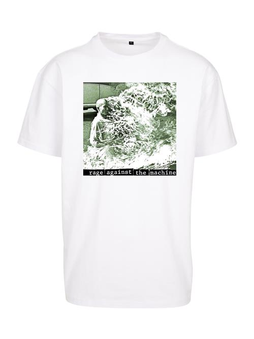 MT Upscale Bluser & t-shirts 'Rage Against the Machine'  grøn / sort / hvid