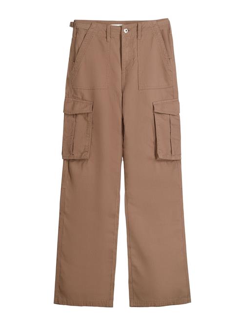 Bershka Cargobukser  brun