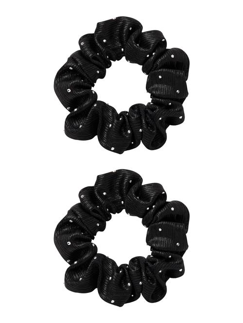 NAME IT Hårelastikker 2-Pak Riglitter Black