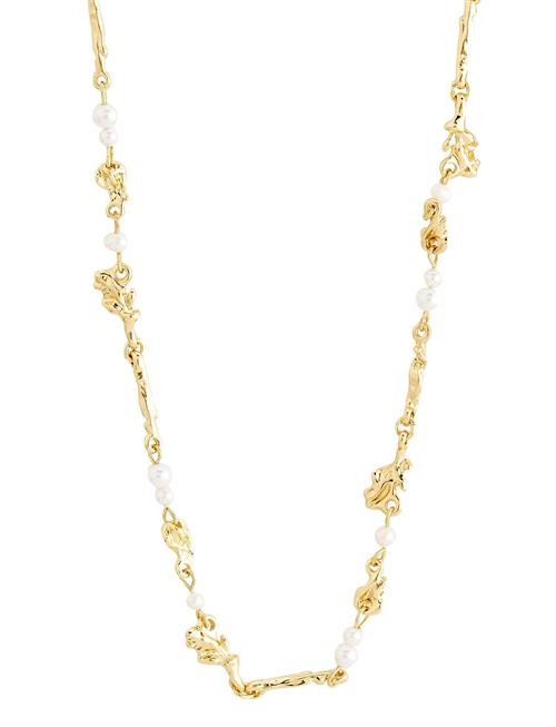 Sloan Pearl Necklace Gold-Plated Pilgrim Gold