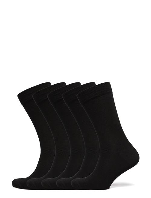 5 Pack Cotton Sock Lindbergh Black