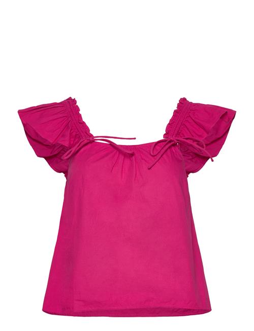 Se 2Nd Cerise Tt - Crispy Poplin 2NDDAY Pink ved Booztlet