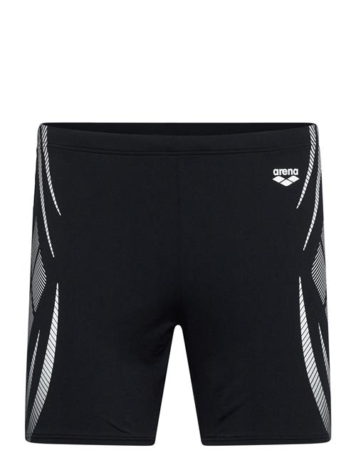 Men's Arena Poseidonia Swim Mid Jammer Black-White Arena Black